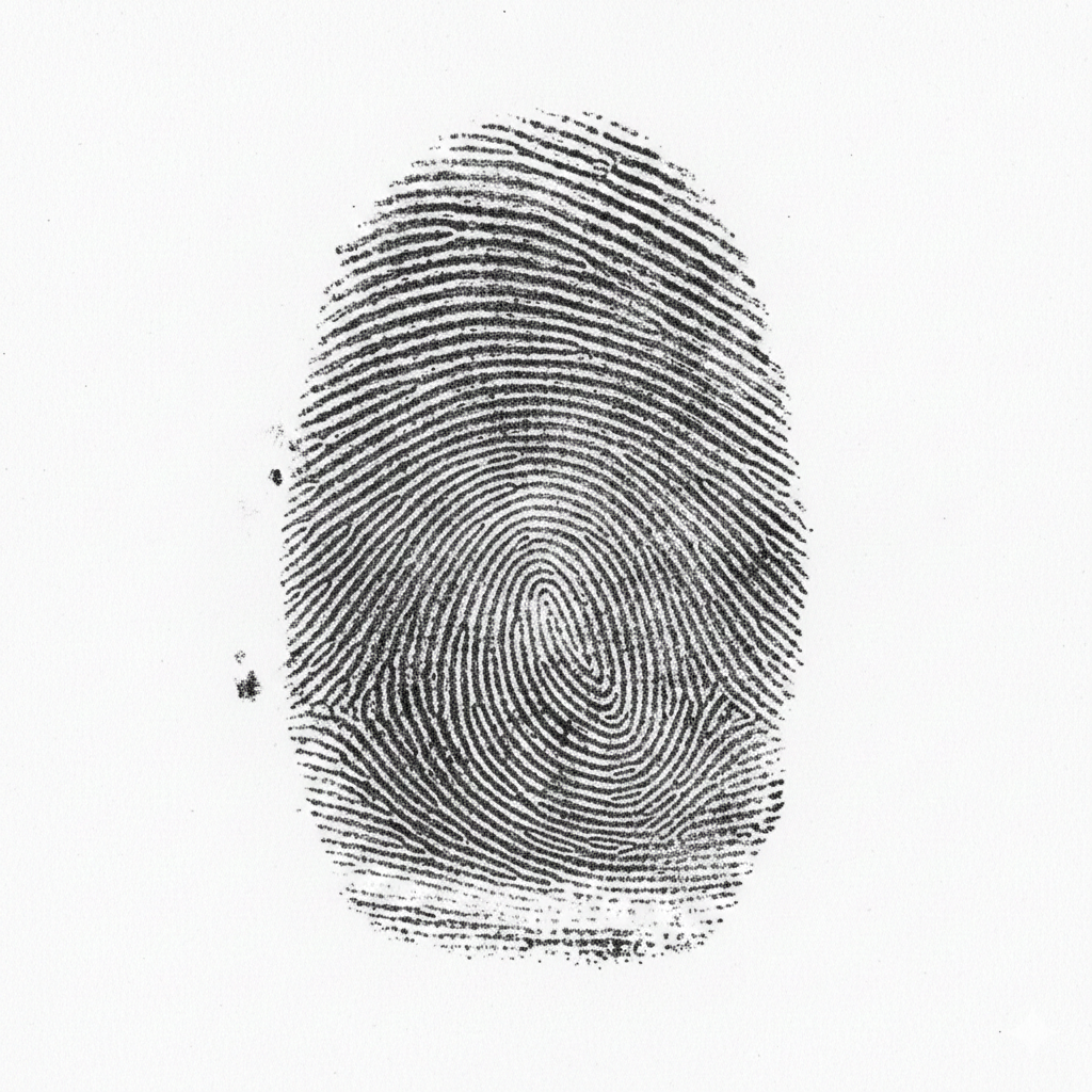Closeup of a Fingerprint